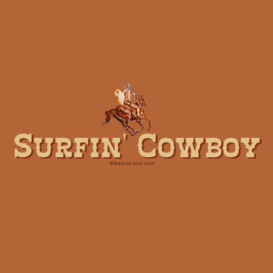 Surfin' Cowboy - Unisex t-shirt